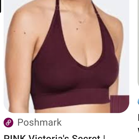 PINK Victoria's Secret Other - PINK Victoria's Secret Burgundy Bralette